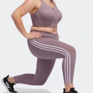 ADIDAS Plus Size workout set - Bra and leggings included. Size 40D and 1X